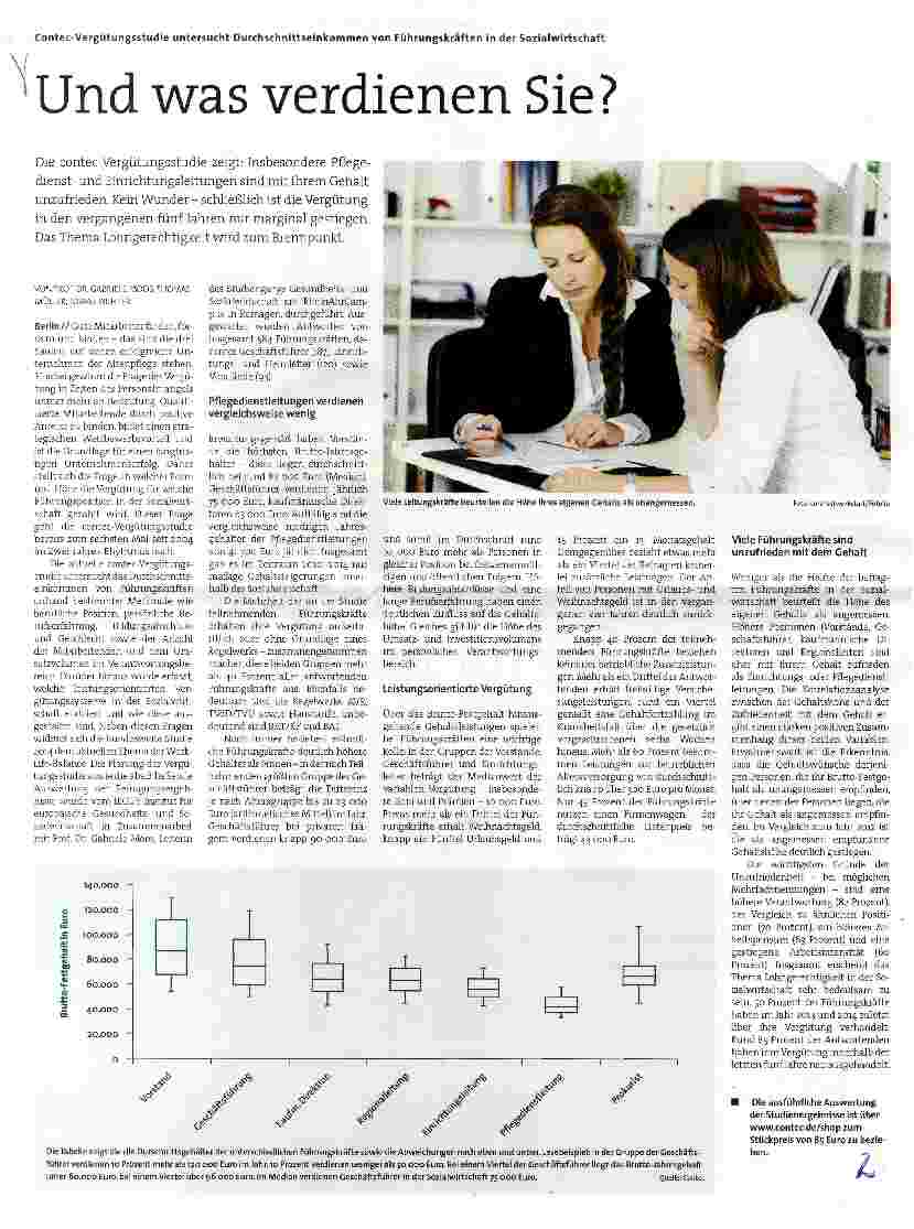 Vorschauseite 1: Und was verdienen Sie?