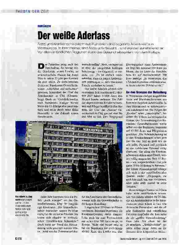 Vorschauseite 1: Der weiße Aderlass