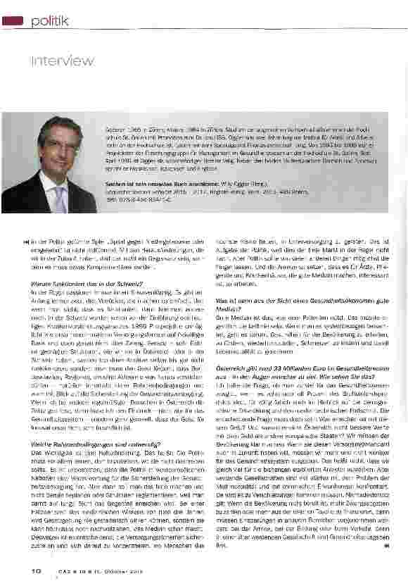 Vorschauseite 3: Reglementierung = Tod jeder Innovation