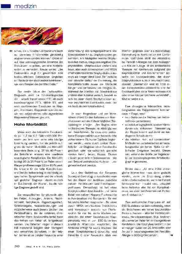 Vorschauseite 2: Geändertes Erregerspektrum