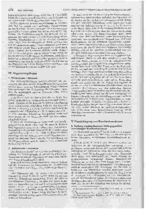 Vorschauseite 3: Obergerichtliche Rechtsprechung zum Krankenhausrecht im Jahr 2004