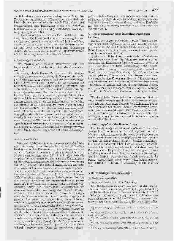 Vorschauseite 6: Obergerichtliche Rechtsprechung zum Krankenhausrecht im Jahr 2004