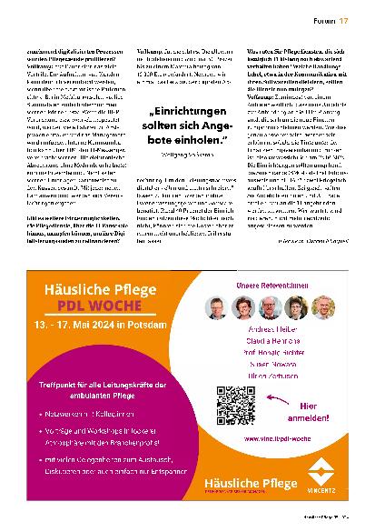 Vorschauseite 2: Ein „Aufbruchssignal“ an die Dienste