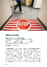 Vorschauseite 1: Schutz im Kiez. Klare Absage an jede Form der Gewalt.