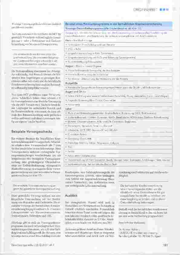 Vorschauseite 2: Was kann die betriebliche Krankenversicherung leisten?