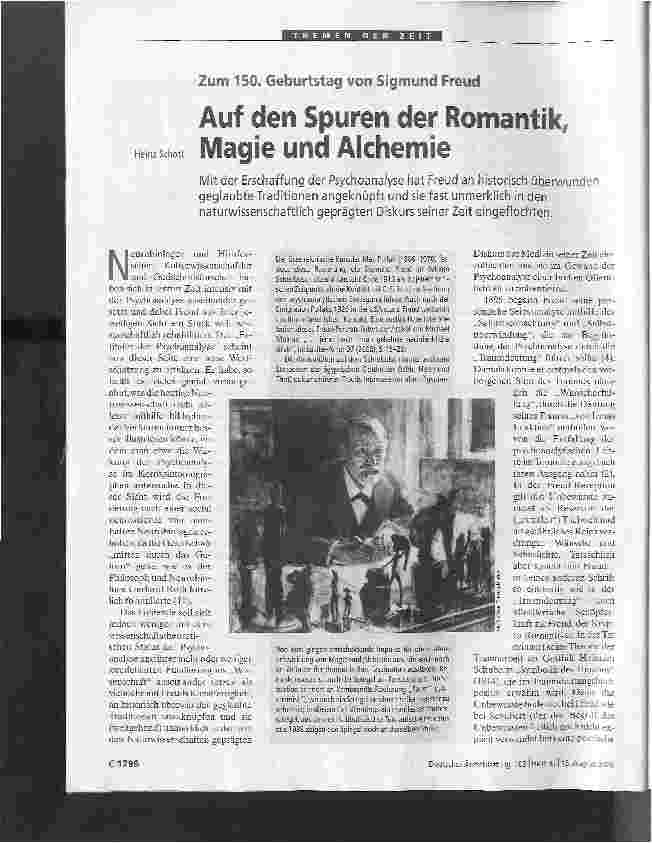 Vorschauseite 1: Auf den Spuren der Romantik, Magie und Alchemie
