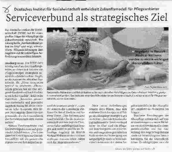 Vorschauseite 1: Serviceverbund als strategisches Ziel