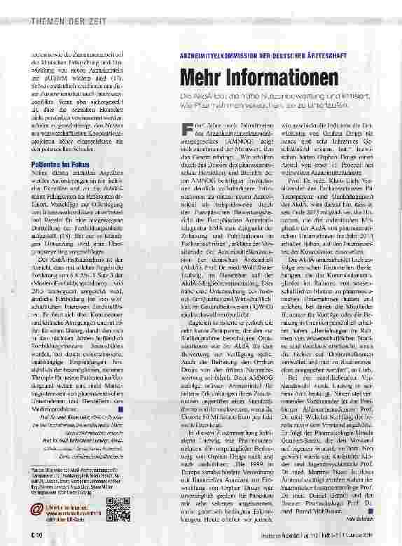 Vorschauseite 1: Mehr Informationen