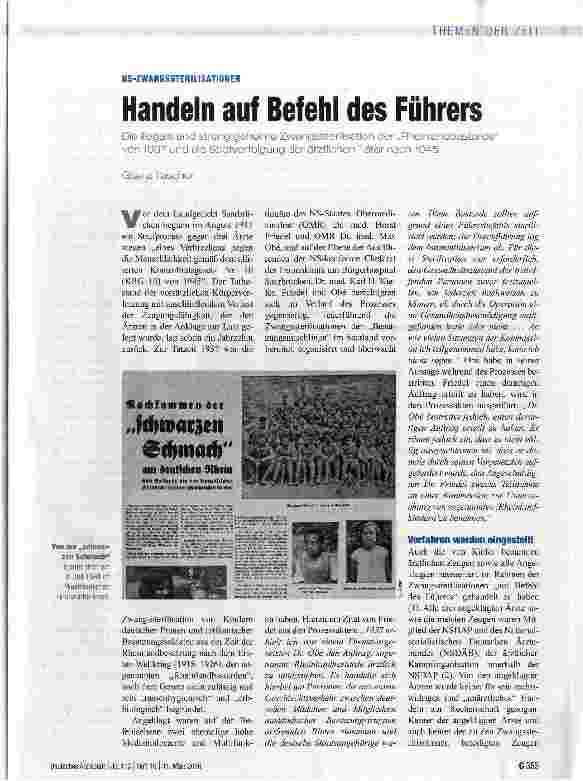 Vorschauseite 1: Handeln auf Befehl des Führers