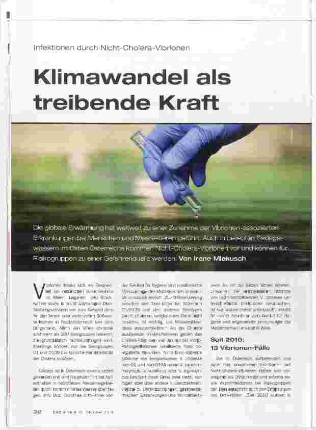 Vorschauseite 1: Klimawandel als treibende Kraft