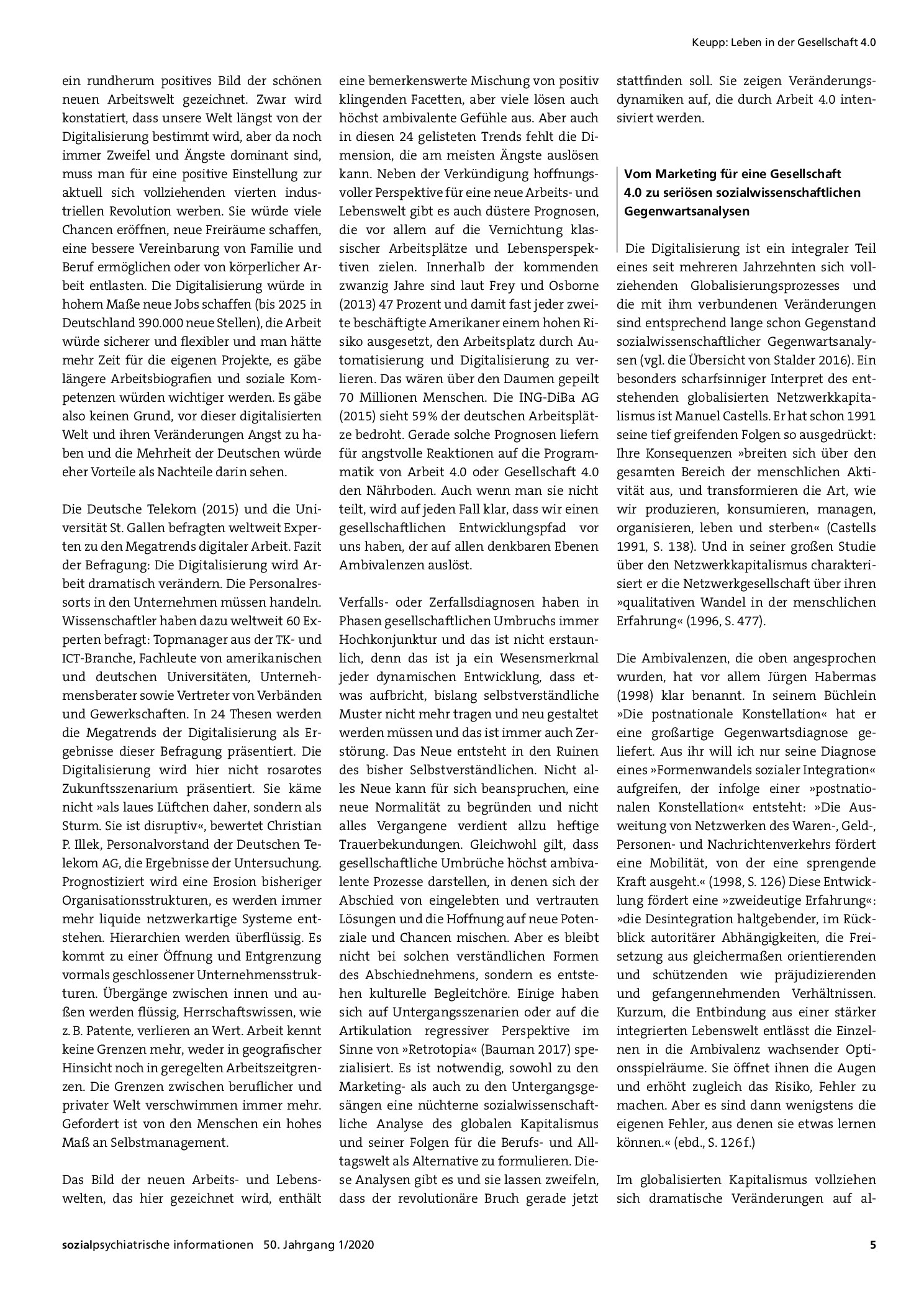 Vorschauseite 2: Leben in der Gesellschaft 4.0: Beschleunigung ohne Ende – Erschöpfung ohne Ende?