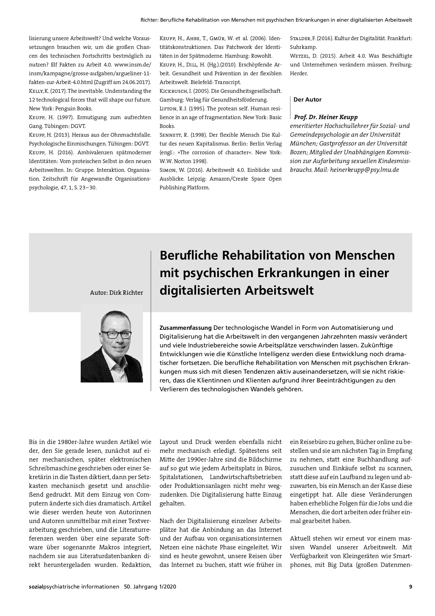 Vorschauseite 6: Leben in der Gesellschaft 4.0: Beschleunigung ohne Ende – Erschöpfung ohne Ende?