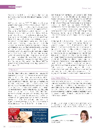 Vorschauseite 3: Physiotherapie bei Endometriose: eine systematische Übersichtsarbeit