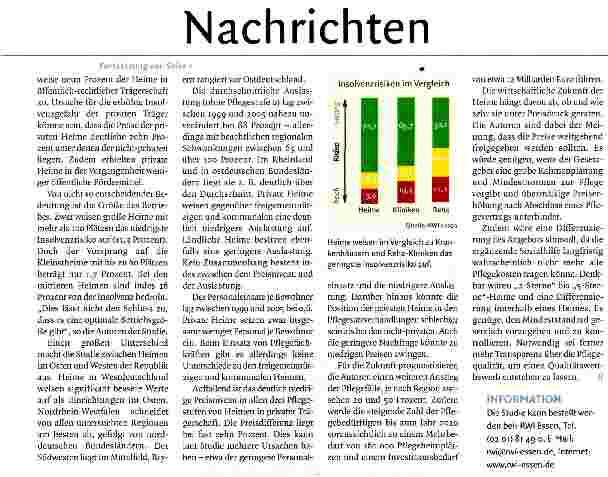 Vorschauseite 2: Jedes siebte Heim steht vor der Pleite