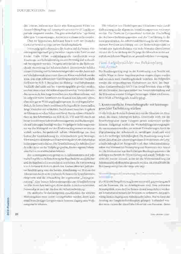 Vorschauseite 2: Entwurf des 5. Armutsund Reichtumsberichts