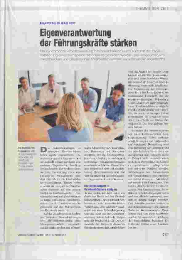 Vorschauseite 1: Eigenverantwortung der Führungskräfte stärken