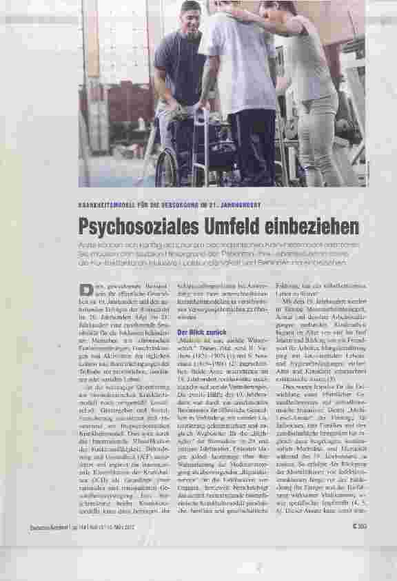 Vorschauseite 1: Psychosoziales Umfeld einbeziehen