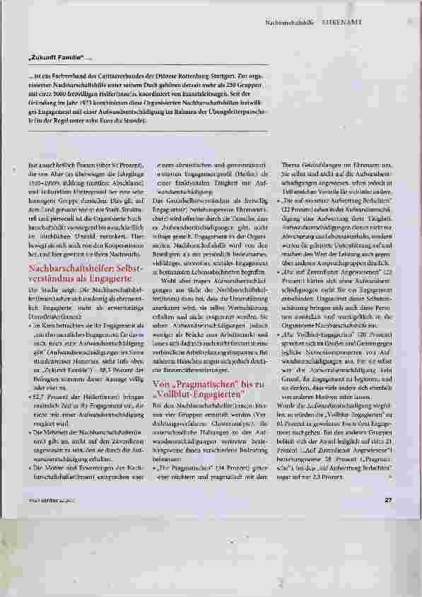 Vorschauseite 2: Aufwandsentschädigung auf dem Prüfstand