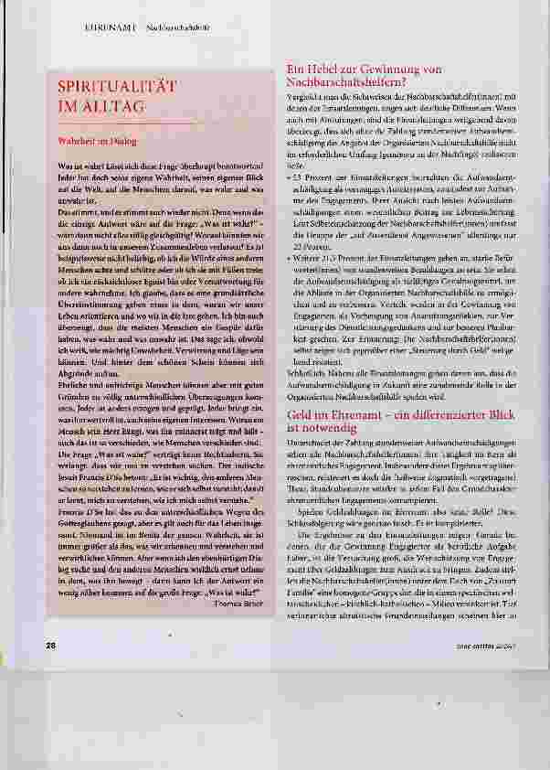 Vorschauseite 3: Aufwandsentschädigung auf dem Prüfstand