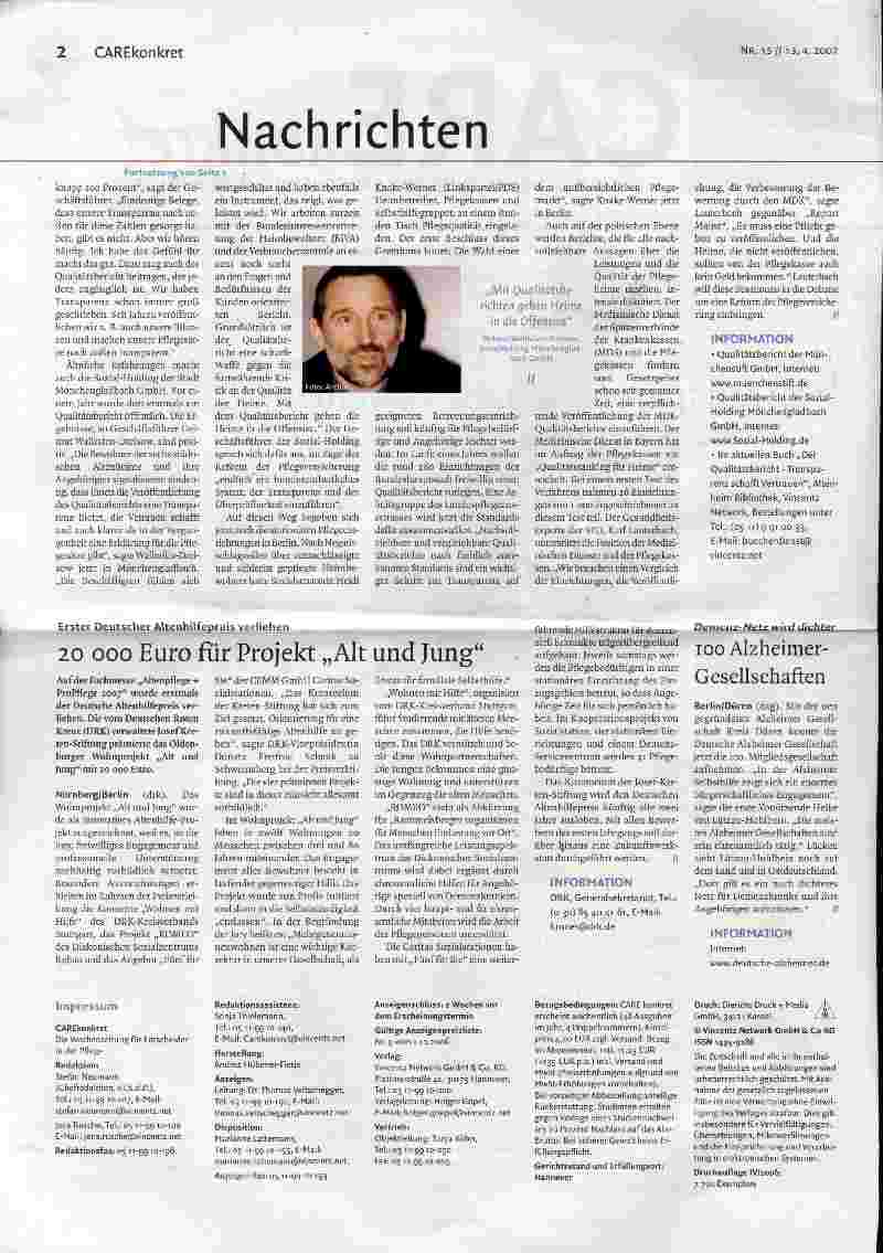 Vorschauseite 2: Transparenz schafft Vertrauen