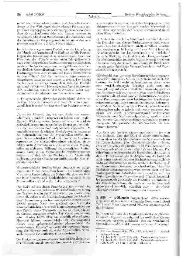Vorschauseite 2: Physiologische, pharmakologische und toxikologische Wirkung