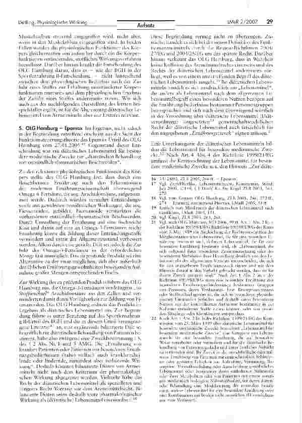 Vorschauseite 5: Physiologische, pharmakologische und toxikologische Wirkung