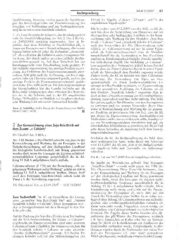 Vorschauseite 6: Abgrenzung Arzneimittel/Nahrungsergänzungsmittel