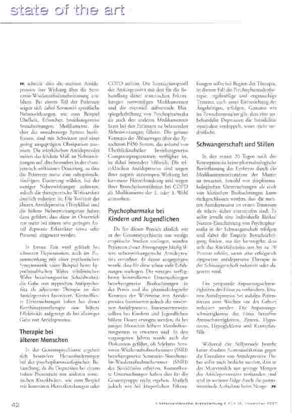 Vorschauseite 6: Depressionen