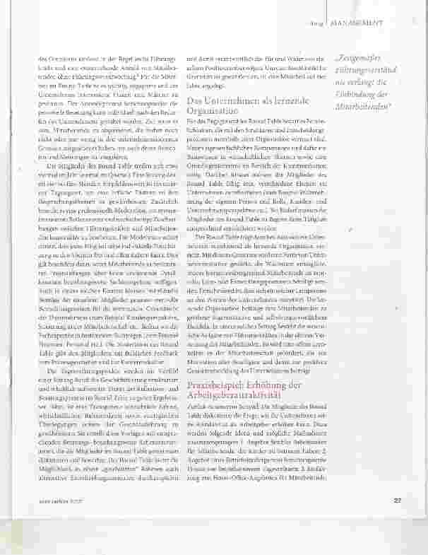 Vorschauseite 2: Eine partizipative Führungskultur stärkt Non- Profit-Unternehmen