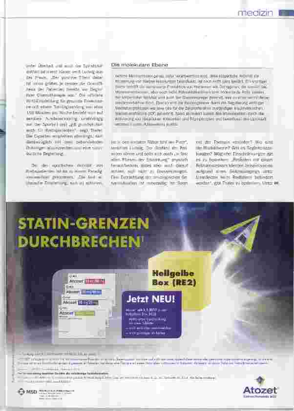 Vorschauseite 2: Prävention und Therapie