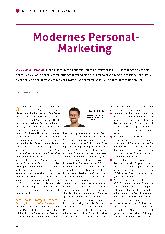 Vorschauseite 1: Modernes Personalmarketing