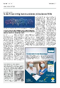 Vorschauseite 1: In der Krise richtig kommunizieren mit externer Hilfe