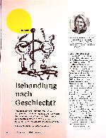 Vorschauseite 1: Behandlung nach Geschlecht?