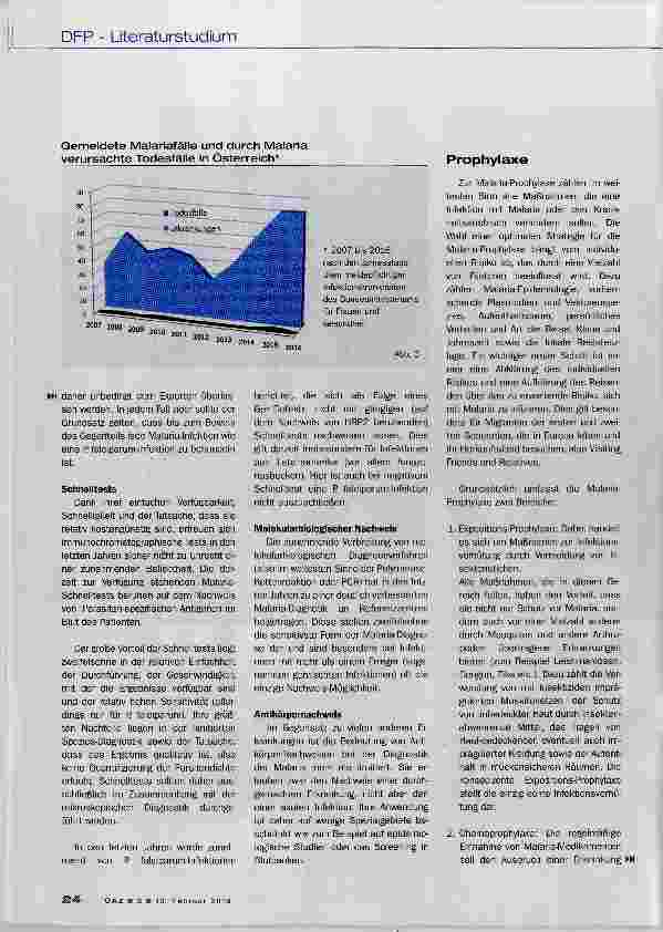 Vorschauseite 4: Malaria