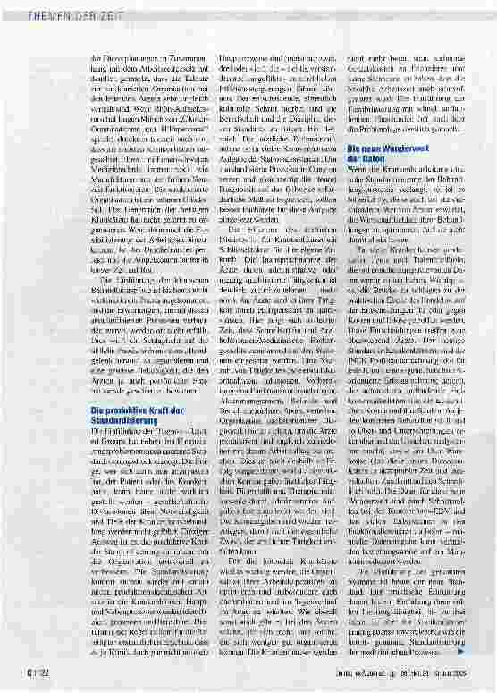 Vorschauseite 3: Das Krankenhaus in der Postmoderne