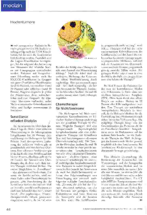 Vorschauseite 3: Hoch malign, aber heilbar
