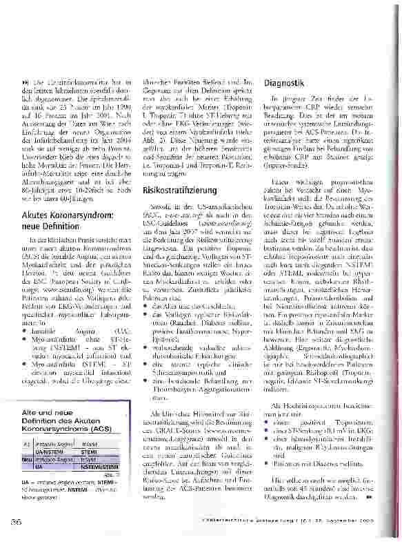 Vorschauseite 3: Koronare Herzkrankheit