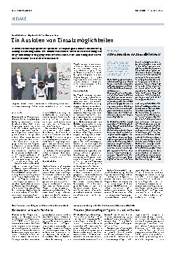Vorschauseite 1: Ein Ausloten von Einsatzmöglichkeiten