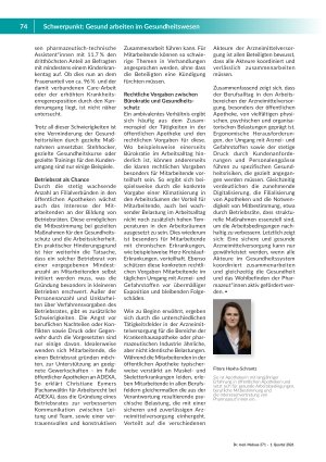 Vorschauseite 3: Zwischen Arzneimittelversorgung und Eigenbelastung Gesundheit im Apothekenalltag