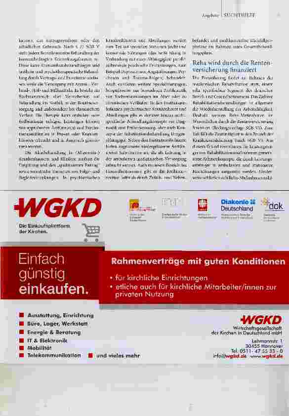 Vorschauseite 3: Suchthilfe besser vernetzen
