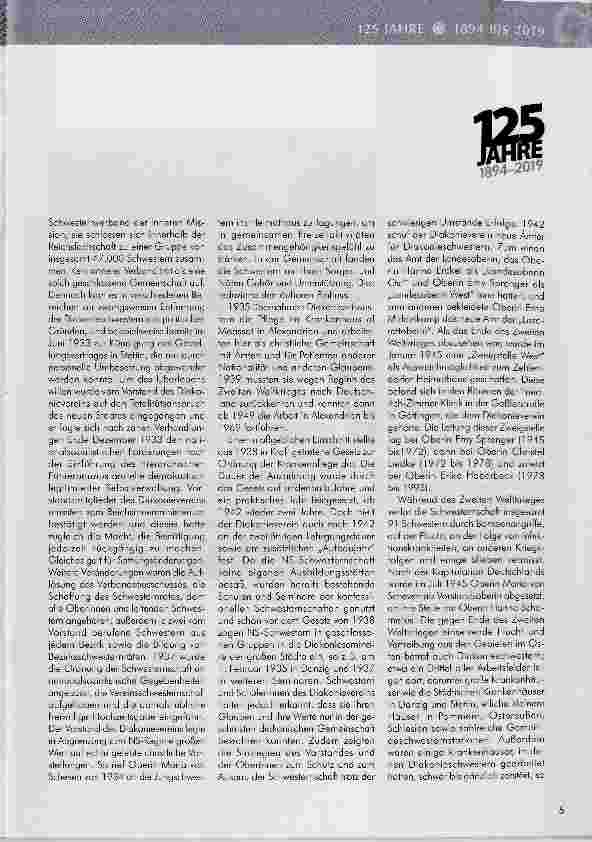 Vorschauseite 4: 125 JAHRE Evangelischer Diakonieverein Berlin-Zehlendorf e.V.