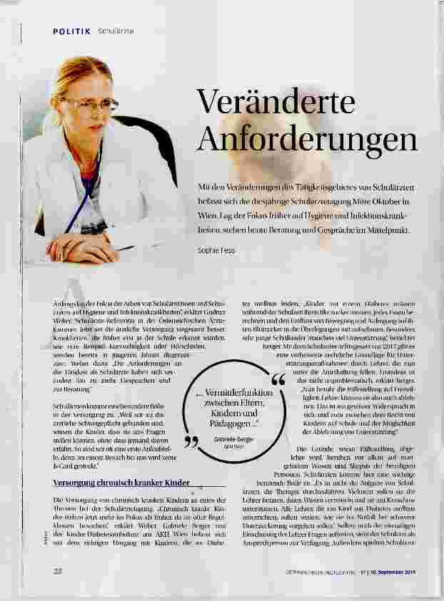 Vorschauseite 1: Veränderte Anfoderungen