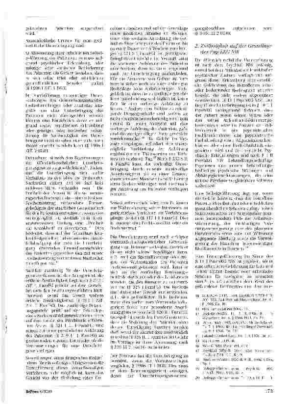 Vorschauseite 2: Zwangseinweisung in die Psychiatrie - Rechtsgrundlagen und Verfahrensablauf in Unterbringungssaehen nach dem neuen FamFG