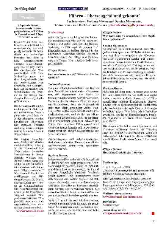 Vorschauseite 2: Führen - überzeugend und gekonnt!