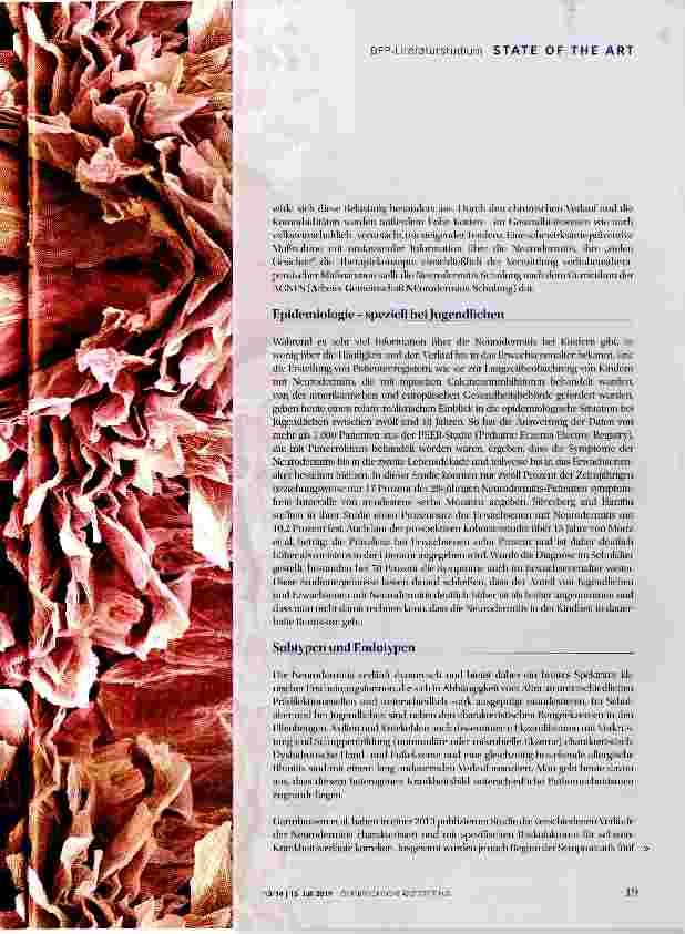 Vorschauseite 2: Neurodermitis bei Jugendlichen