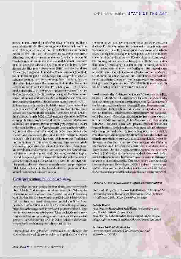 Vorschauseite 6: Neurodermitis bei Jugendlichen