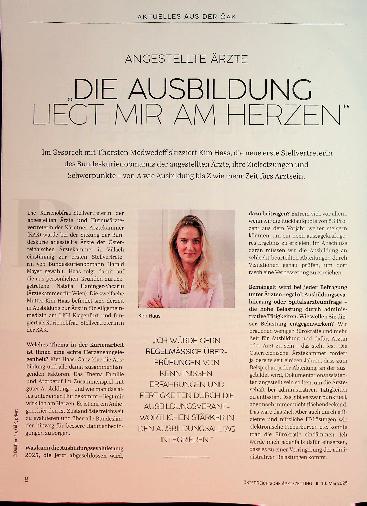 Vorschauseite 1: Die Ausbildung liegt mir am Herzen