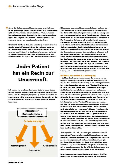 Vorschauseite 3: Pflegefehler: Haftung und Verantwortung