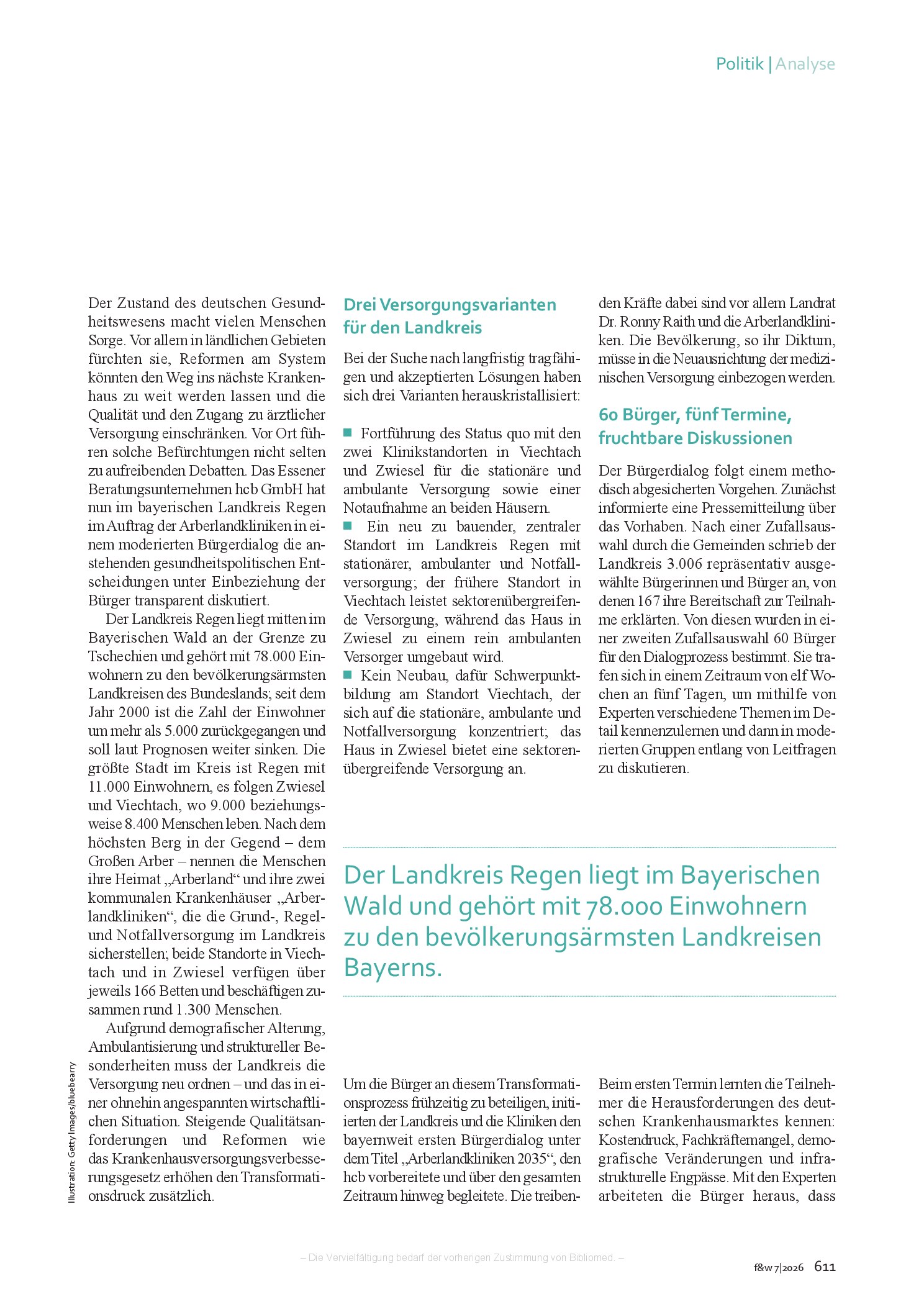 Vorschauseite 2: Krankenhausschließung – Transformation mit Bürgerdialog