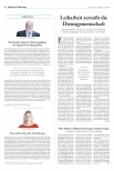 Vorschauseite 1: Leiharbeit zerreißt die Dienstgemeinschaft